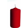 Sviečka valcová pr. 60 mm x 120 mm Bordová