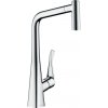 Hansgrohe Metris M71 Umývadlová batéria s výsuvnou sprchou, EcoSmart, chróm 73824000