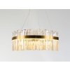 NEDES LED krištáľový luster + diaľkový ovládač 110W - J6333/C