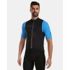 KILPI FLOW-M Čierna pánska cyklistická vesta - M