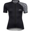 Force STREAM LADY čierny dámsky cyklistický dres - XL