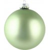 Vianočná ozdoba sklenená guľa Ø 15 cm zelená