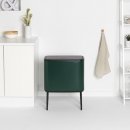 Brabantia Waste Bin Bo Touch Bin Pine Green, 3 x 11 L