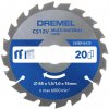 Dremel Viacúčelový rezný kotúč CS600 Blueprint Multi-Material, pr. 85 mm