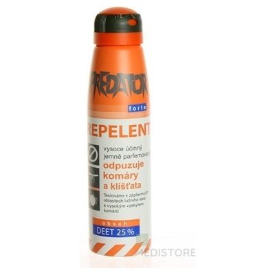 PREDATOR FORTE REPELENT DEET 25% sprej 1x150 ml