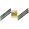 Konfety 80 cm zlaté stužky hoblinky metalické silvester 5902230748040