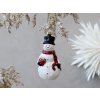 Chic Antique Ozdoba snehuliak 11,5 cm