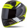 Přilba Aero Drome, CASSIDA (černá/žlutá fluo/bílá/šedá, vel. XL)