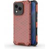 VSETKONAMOBIL 107678 HONEYCOMB Ochranný kryt Honor 400 Lite 5G červený