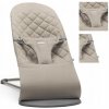 BabyBjorn Bliss Ergonomické Lehátko a Kresielko 2v1 Pieskovo sivé (Tkané)