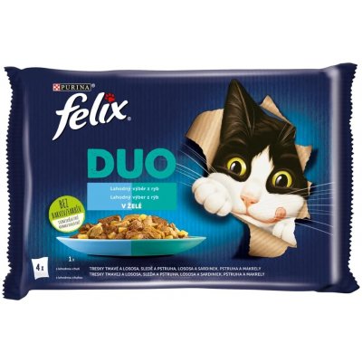 FELIX Fantastic Duo výber z rýb 4 x 85 g