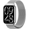 eses Milánsky ťah pre Xiaomi Redmi Watch 4, Smart Band 8 Pro a 9 Pro - Strieborný