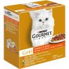 Gourmet Gold multipack Exotic (8 ks) - 7+1 zdarma - kúsky mäsa v šťave Purina