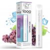 IZY one+ Grape Ice 0 mg 1000 poťahov