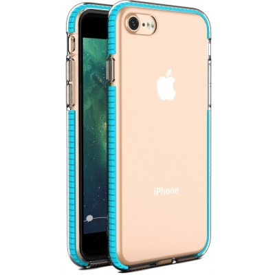 Púzdro Spring Clear TPU Apple iPhone 7/8/SE 2020 modré