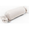 Biante Zamatový vankúš valec bonbon Velvet Prémium SVP-024 Krémovo biely 15x100
