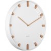 Dizajnové nástenné hodiny 5942WH Karlsson 40cm (8714302726088)