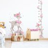 Pastelowe Love Pastelowe Love® samolepka na stenu meter ružový srnec Nálepka 35 x 145 cm