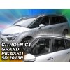 Deflektory CITROEN C4 GRAND PICASSO 2013 predné + zadné