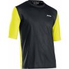 Pánský cyklo dres Northwave Xtrail Jersey SS Black/Lime Velikost (Top): M