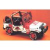 Papierový model Jeep Wrangler - Jurrasic Park (Jeep Wrangler - Jurrasic Park)
