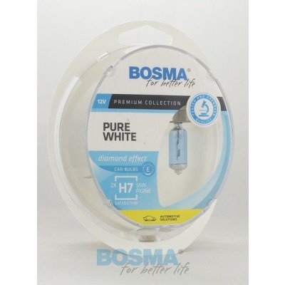Bosma Pure White Twin Box H7 12V 55W PX26D