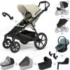 Set 10v1 Thule Urban Glide 4-wheel Soft beige 2024 + vanička Black+Thule Maple Mid Blue+Thule Alfi+príslušenstvo