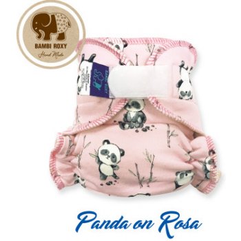Bambi Roxy Nohavičková plienka XL SZ Panda on Soft peach od 20,9 € -  Heureka.sk