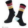 FORCE Stripe ponožky, čierna S-M (EU 36-41)