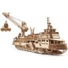 Ugears 3D puzzle Research Vessel – Výskumné plavidlo 575 ks