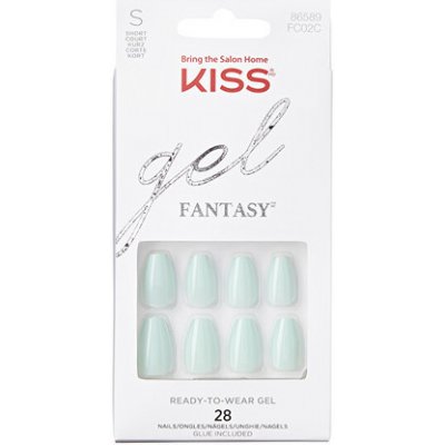 Kiss My Face Gélové nechty Gel Fantasy Nails Cosmopolitan 28 ks