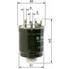 Palivový filter BOSCH 0 450 906 409 0 450 906 409