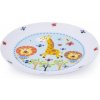 Tanier detský plytký porcelánový 21 cm SAFARI