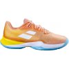 Dámska tenisová obuv Babolat Jet Mach 3 Clay Women Coral/Gold Fusion EUR 39