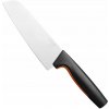 FISKARS FF Nôž Santoku 16 cm na porciovanie mäsa, rýb, sekanie zeleniny a byliniek