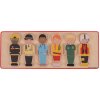 Bigjigs Toys Vkladacie puzzle záchranársky tím