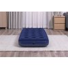 Bestway Air Bed Klasik Jr. Twin jednolůžko modrá 185 x 76 x 22 cm 67000 s kompresorem