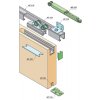 MPkovania SC - POSUVNÝ SYSTÉM 100 SILENT FILO S 40 KG SP, SC – posuvný systém 100 SILENT FILO S pre jednokrídlové dvere 1D 1500/40 SP