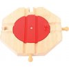 Bigjigs Rail Turntable so 4 výstupmi