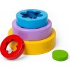 Bigjigs Toys Skladacia kvetinová veža