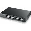 Zyxel GS1900-24Ev3, 24-port Desktop Gigabit Web Smart switch: 24x Gigabit metal, IPv6, 802.3az (Green)