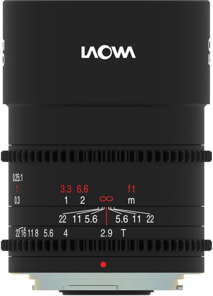 Laowa 50 mm T2,9 Macro APO Cine MFT