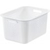 SmartStore Úložný košík Modern biela 37 x 28 x 20 cm
