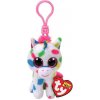 Prívesok na kľúče Beanie Boos Pixy jednorožec