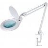 Lampa s lupou na stôl guľatá (svorka) 5diop. SMD LED( 84x)