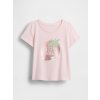 GAP Baby tričko s logom Ružová 2YRS