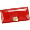 Gregorio LS-122 červená dámska kožená peňaženka 19,5 x 10 x 4 cm