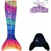 Morská panna chvost s monoplutvami Rainbow a Bikini