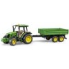 Bruder 2108 Traktor John Deere 5115 M s valníkom