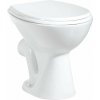 Aqualine Aqualine, WC misa 36x47cm, zadný odpad, biela, TP330